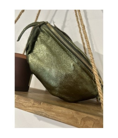 Sac banane cuir