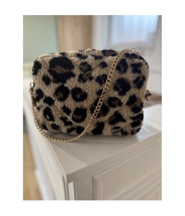 Sac bouclette Leopard F